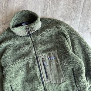 Patagonia Classic Retro-X Fleece Jacket Large men’s Green L